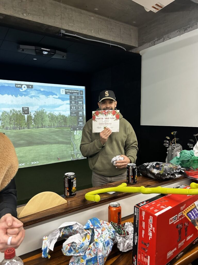 A&N Plumbing & More team members at a holiday party, reflecting common kitchen plumbing problems during seasonal gatherings.