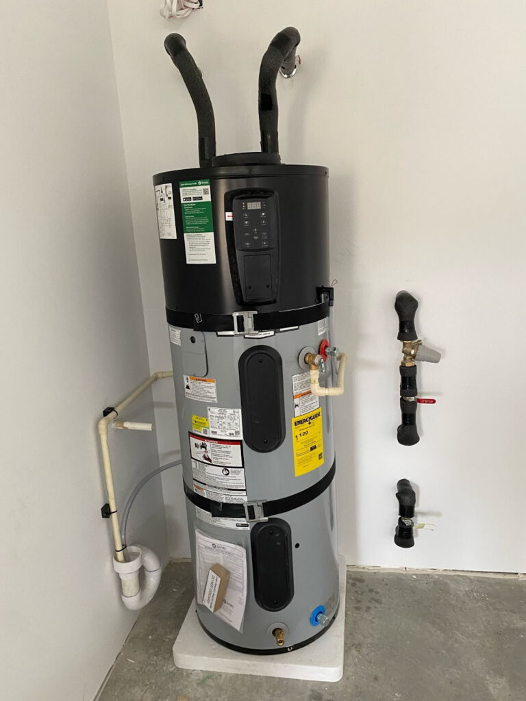 a new hot water tank installation in Scottsdale done by A&N Plumbing.