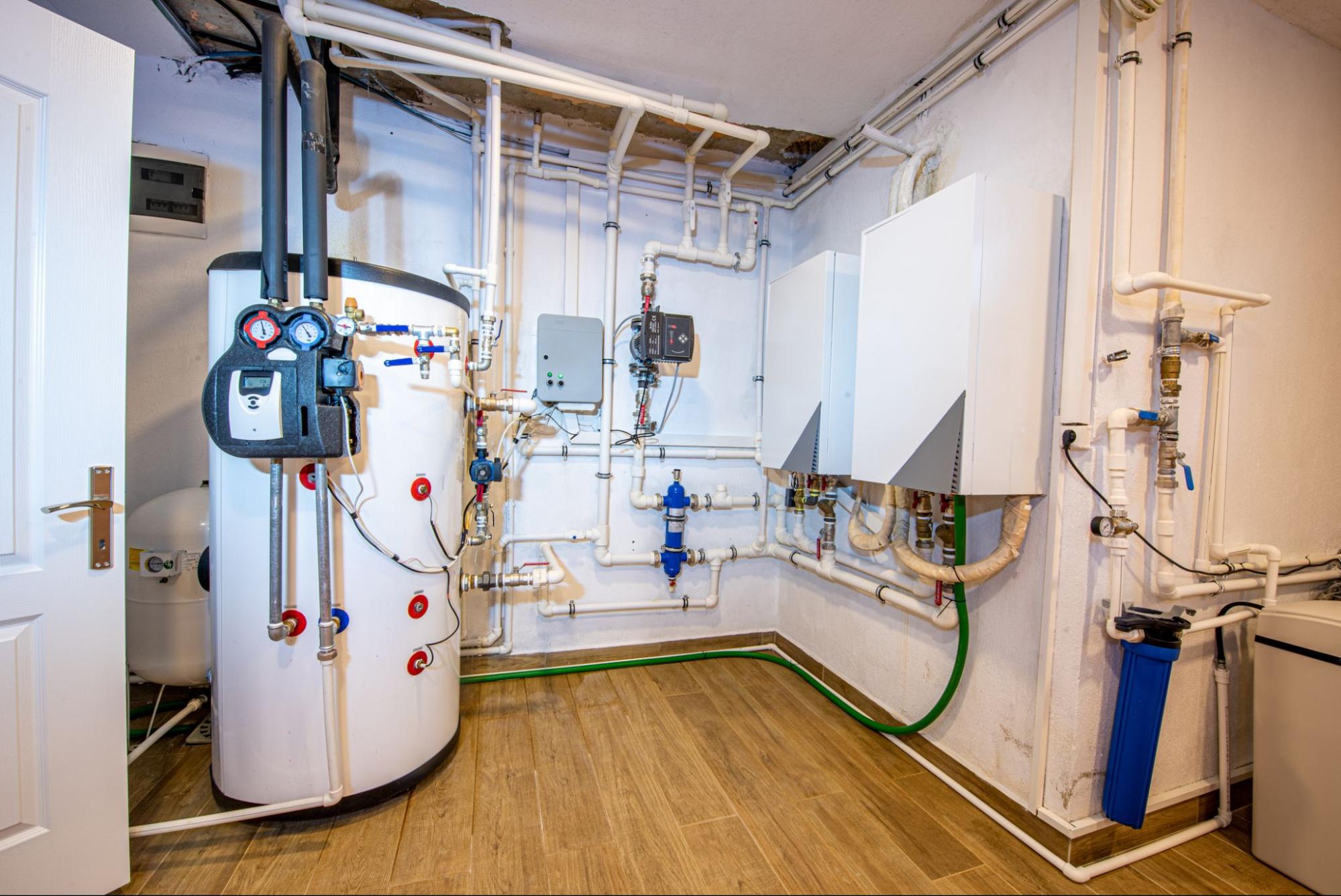 Professional water heater installation and plumbing setup by local Wenatchee, WA plumbers.